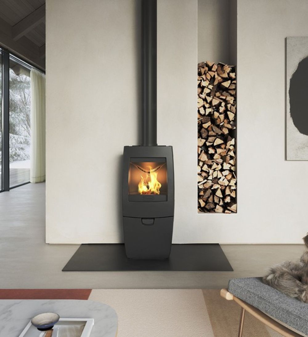 Kaminofen Dovre Sense 203 in schwarz